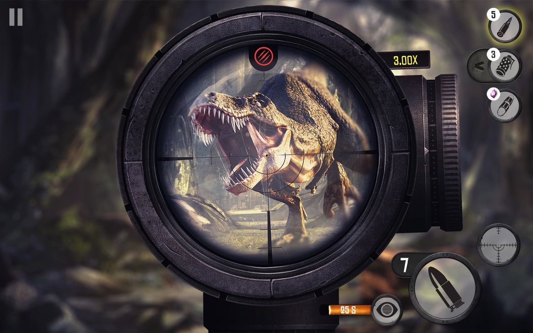 Best Sniper 새로운 시작: Dino Hunt & Shooter 3D 게임 스크린 샷