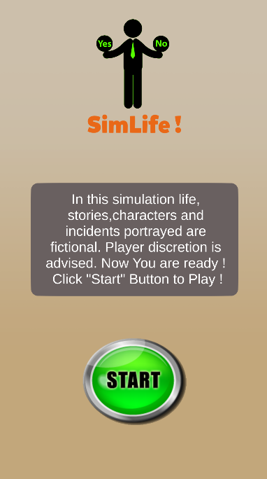 Screenshot 1 of SimLife สำหรับ BitLife 1.1.3