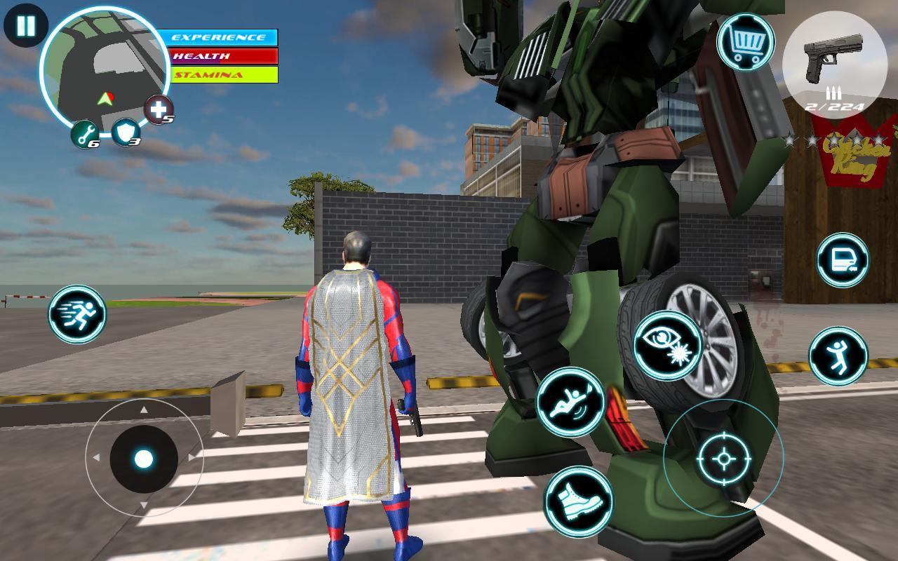 Superhero: Battle for Justice Game Screenshot