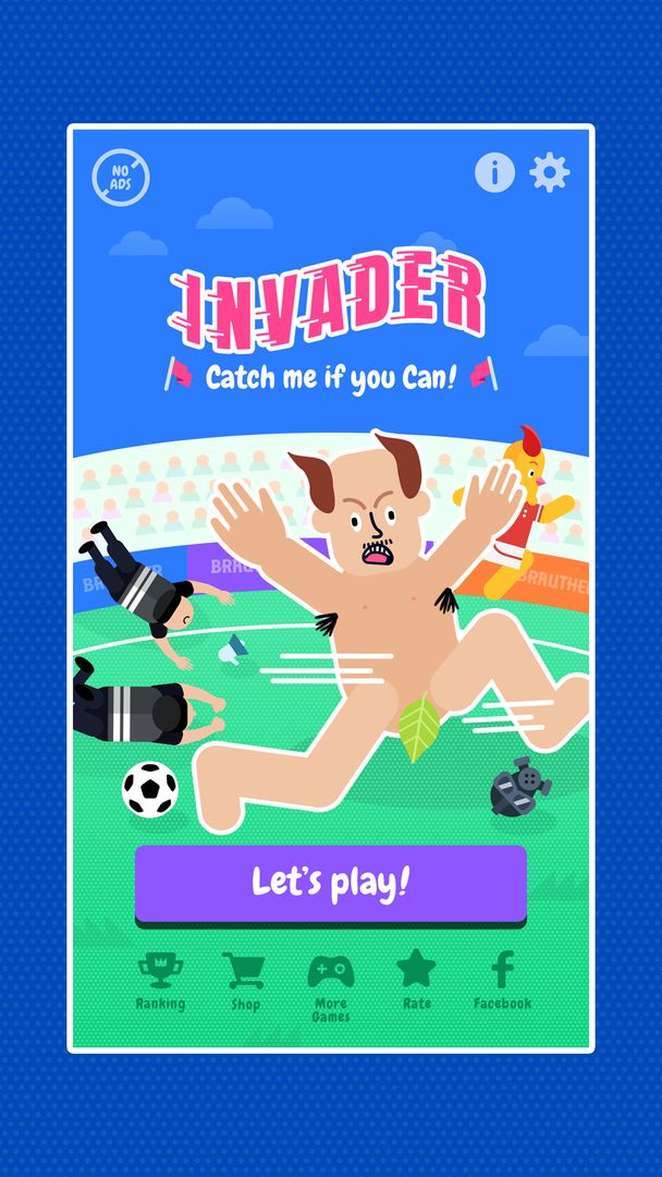 Invader: Catch me if you can ภาพหน้าจอเกม