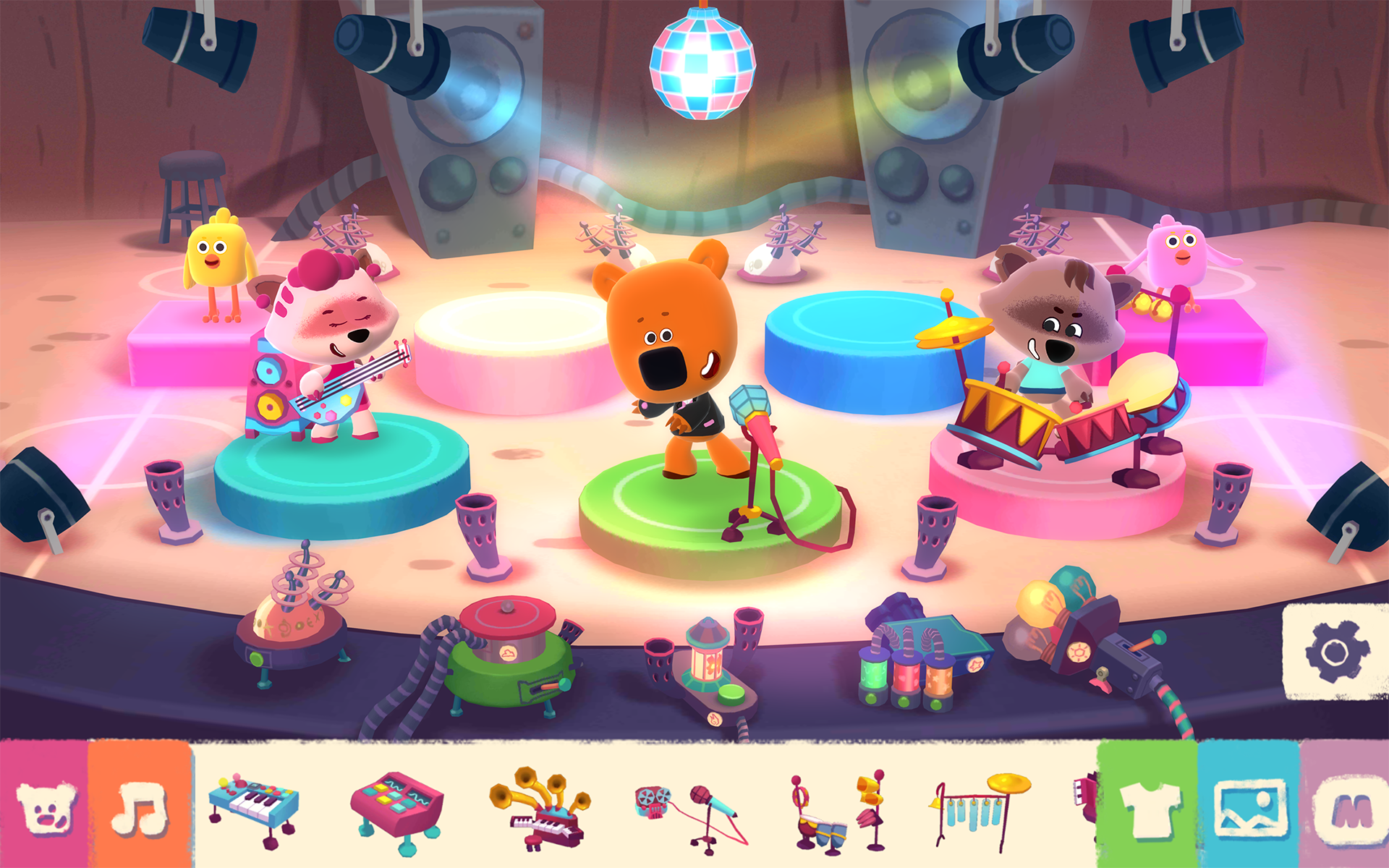 Rhythm and Bears Game Screenshot