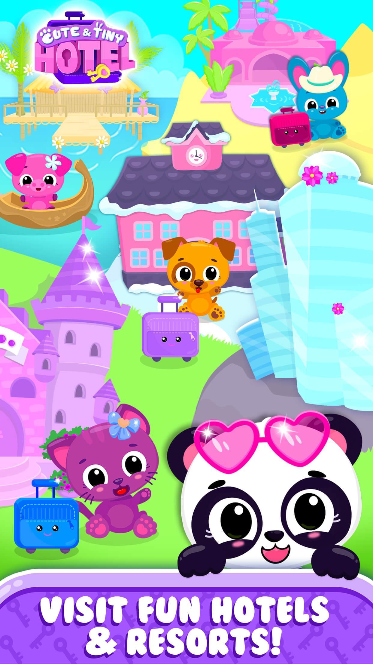 Cute & Tiny Hotel - Family Vacation Adventures Game Screenshot