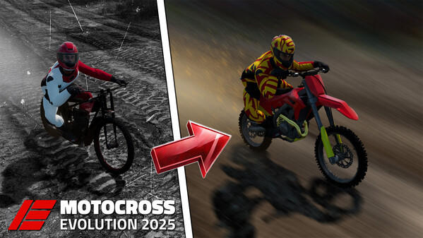 Screenshot of the video of Motocross Evolution 2025