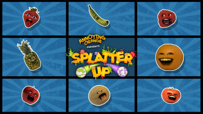 Annoying Orange: Splatter Up! Game Screenshot