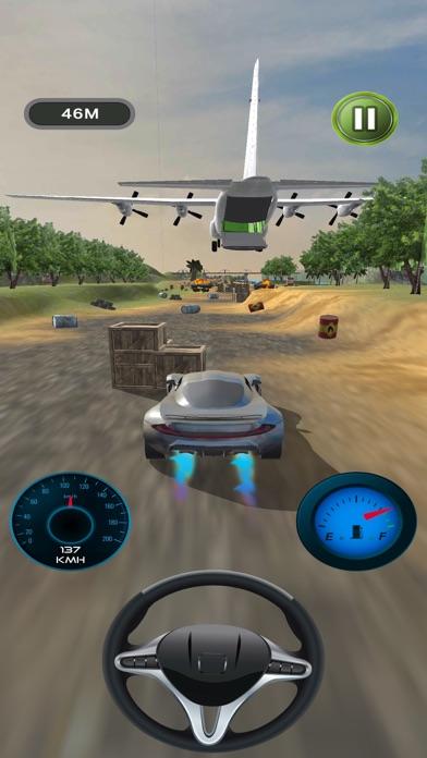 Скриншот игры Stunt Plane Chase Mega Car