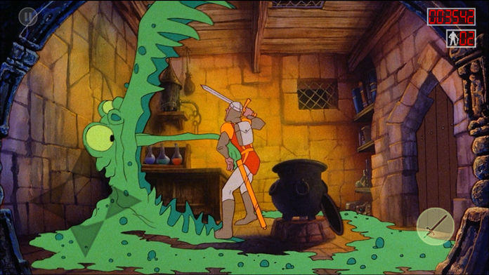 Dragon's Lair 30th Anniversary Game Screenshot