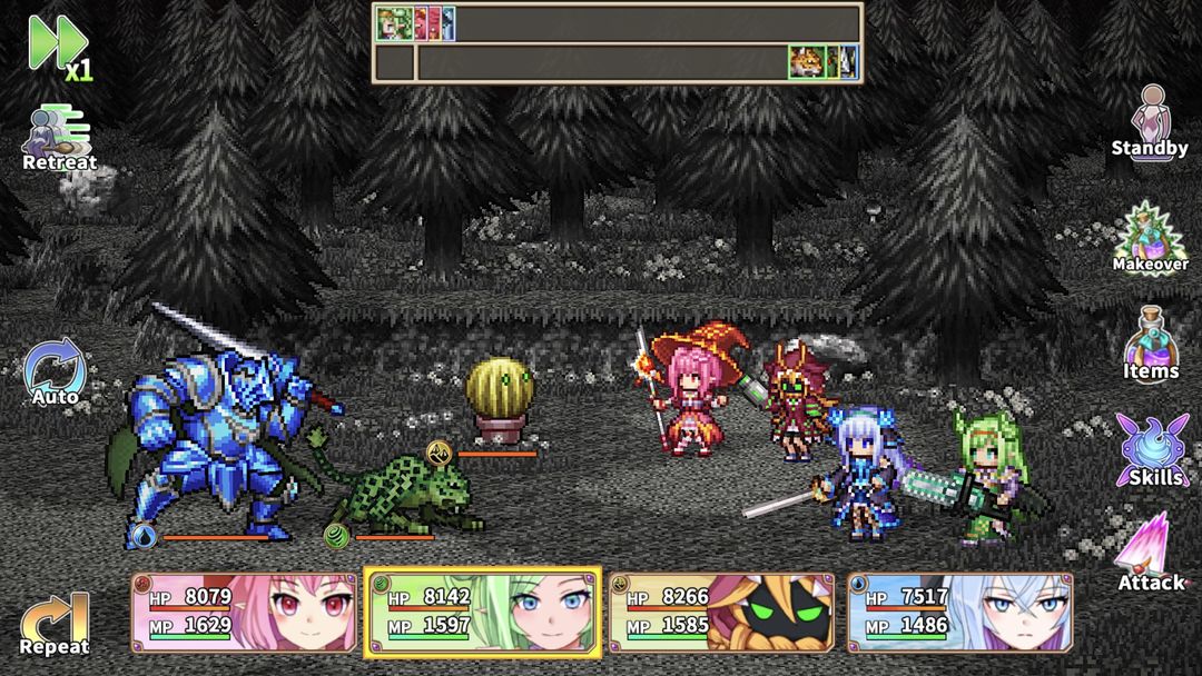 Screenshot of RPG Astrune Academy