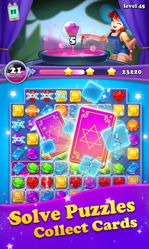 Gems Witch Game Screenshot