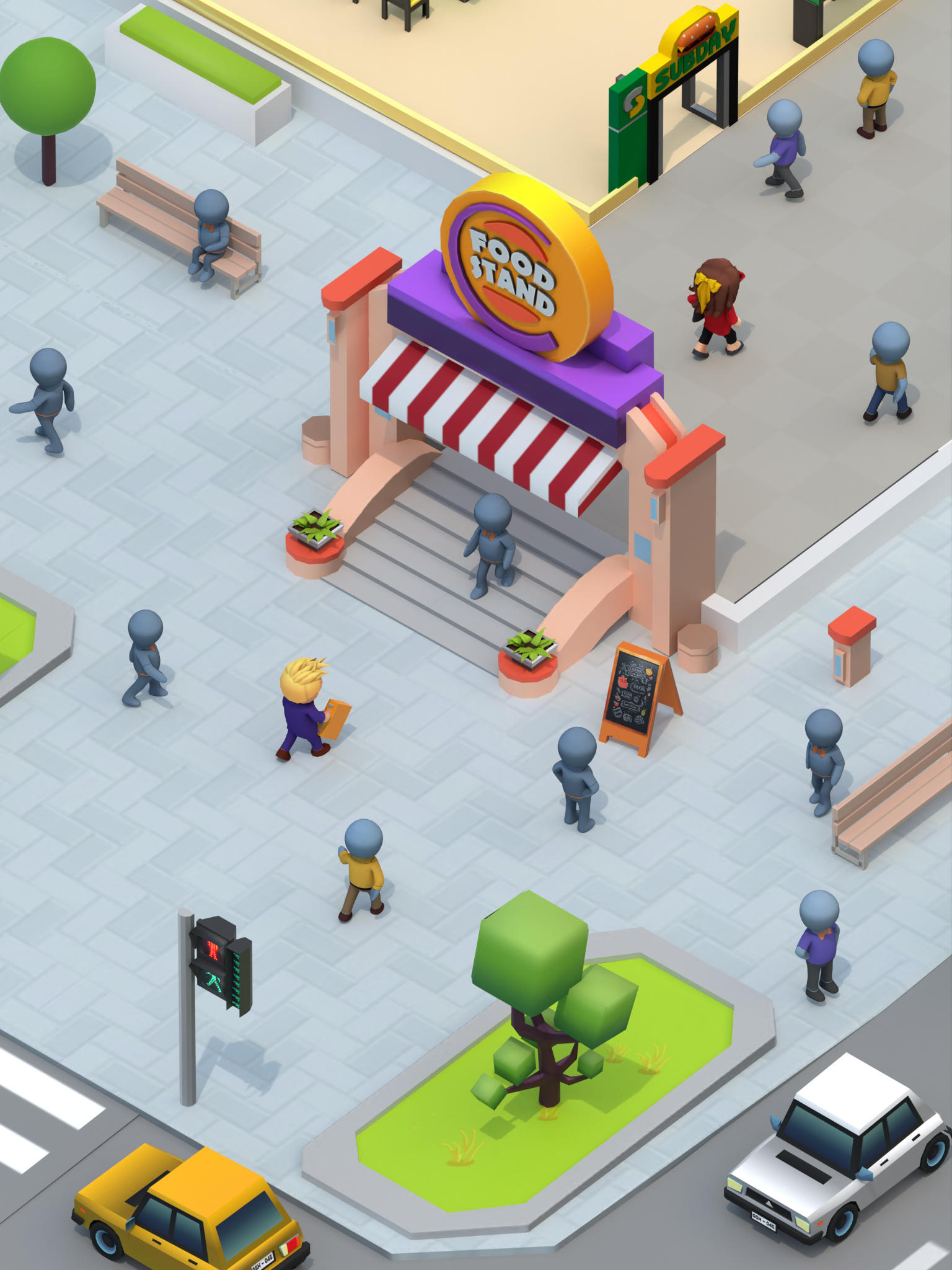Food Stand Game Screenshot