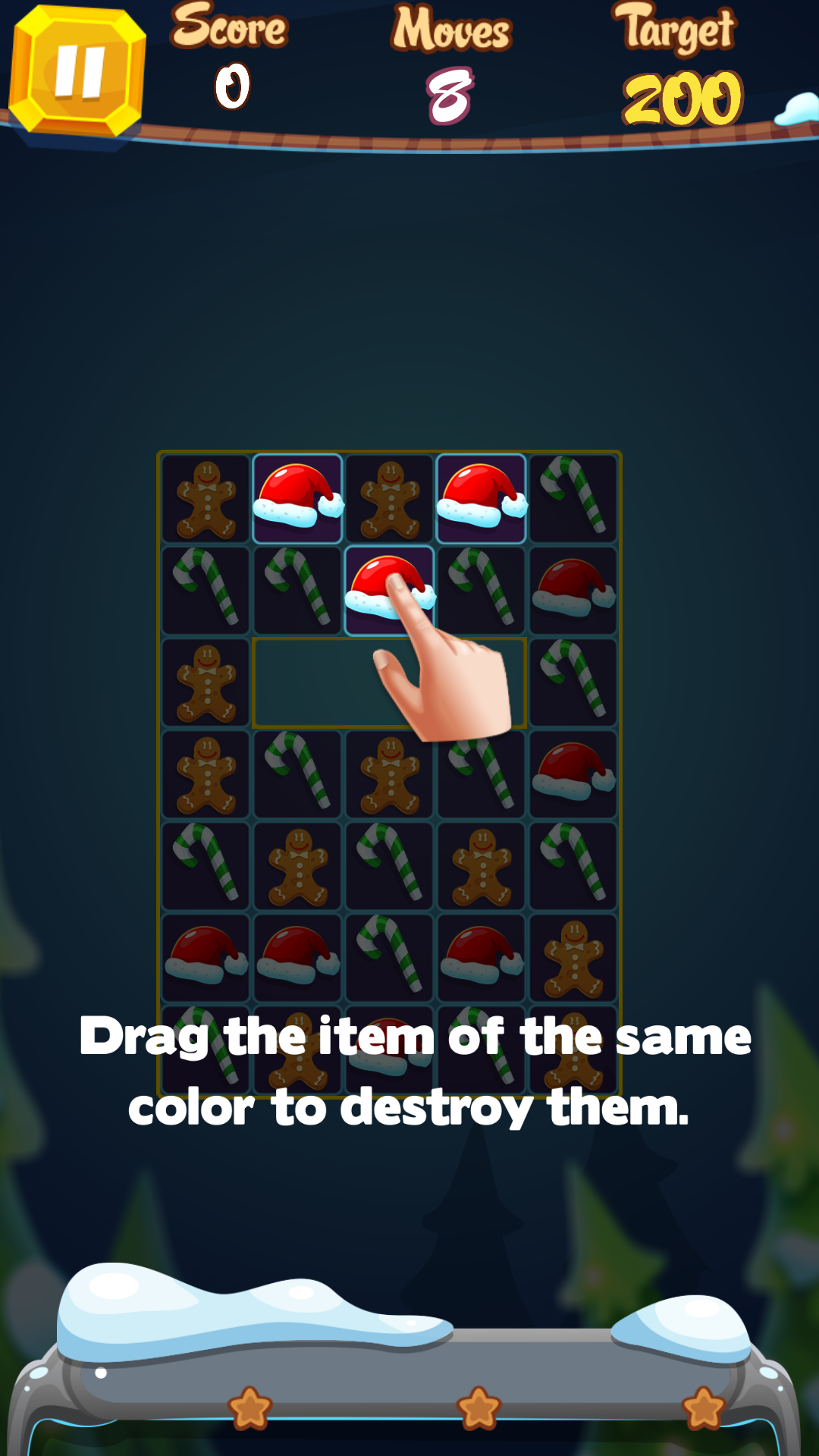 圣诞老人和他的圣诞节 Game Screenshot