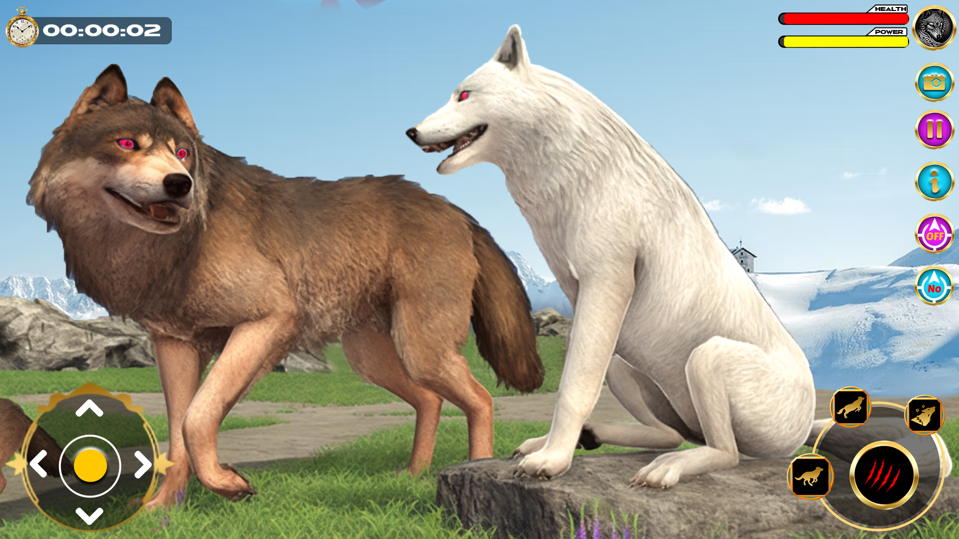 Wolf Sim: Offline Animal Games para Android - Download