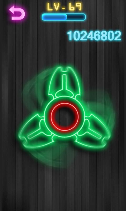 Fidget Spinner Game Screenshot