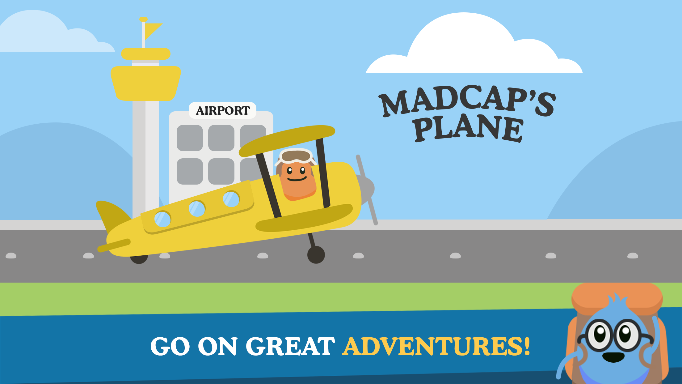 Dumb Ways JR Madcap's Plane Game Screenshot