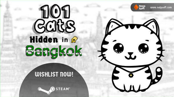 101 Cats Hidden in Bangkok for Android/iOS - TapTap