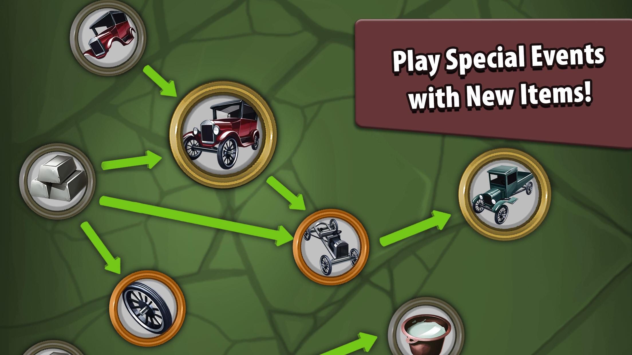 Crafting Idle Clicker Game Screenshot