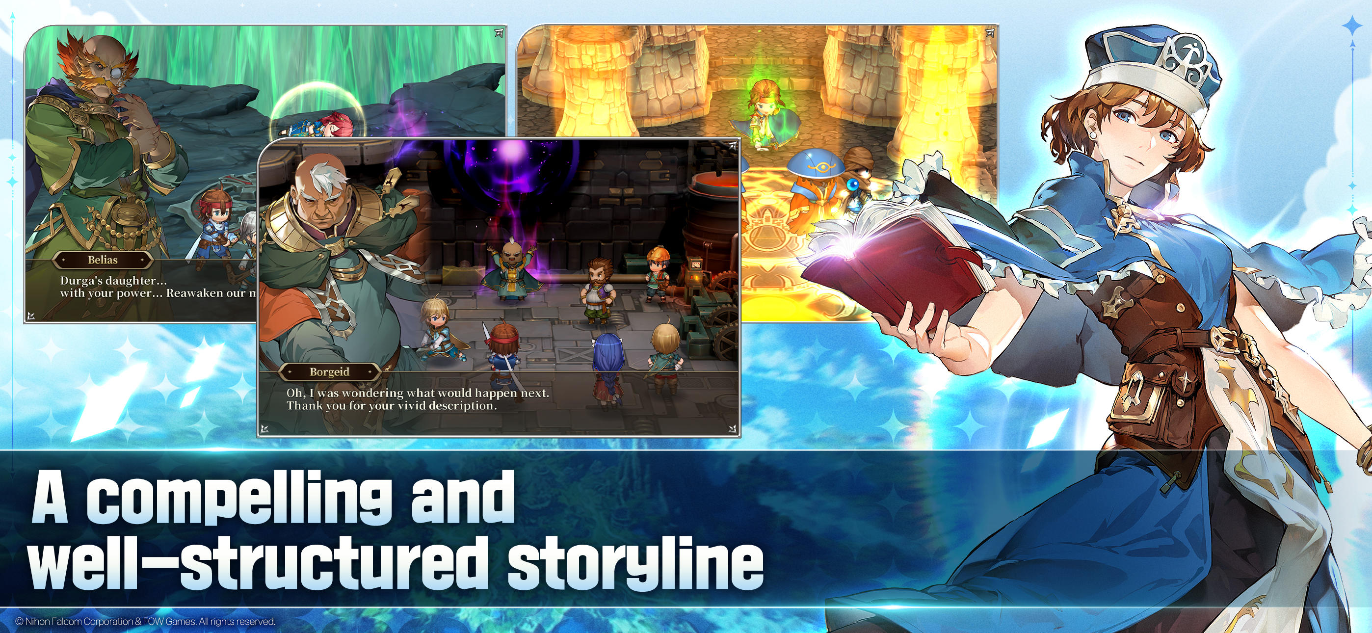 The Legend of Heroes : Gagharv Game Screenshot