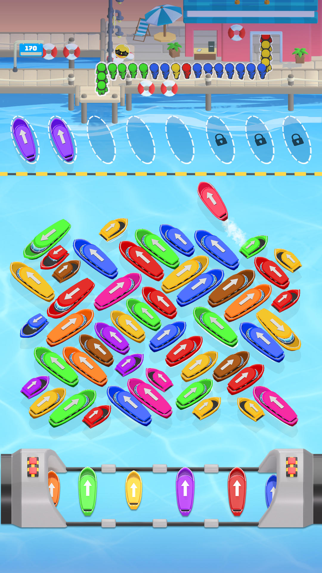 Boat Mania Game Screenshot