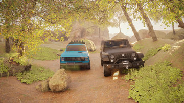 Offroad 4x4 SUV Jeep Game Screenshot