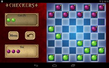 Checkers Pro Game Screenshot