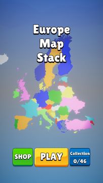 Скриншот игры EUROPE MAP STACK