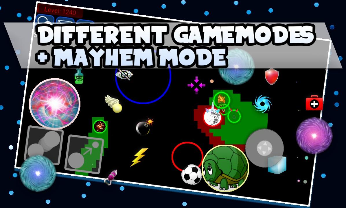Nebulous.io ภาพหน้าจอเกม
