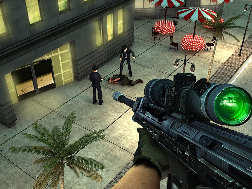 Grand Miami Sniper Gang 3D Game Screenshot