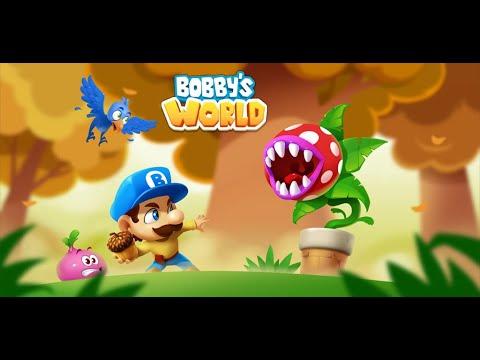 Super Bobby's World - Free Run Game 비디오 스크린샷