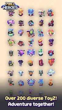 Pixel Heroes Adventure : MMO Game Screenshot