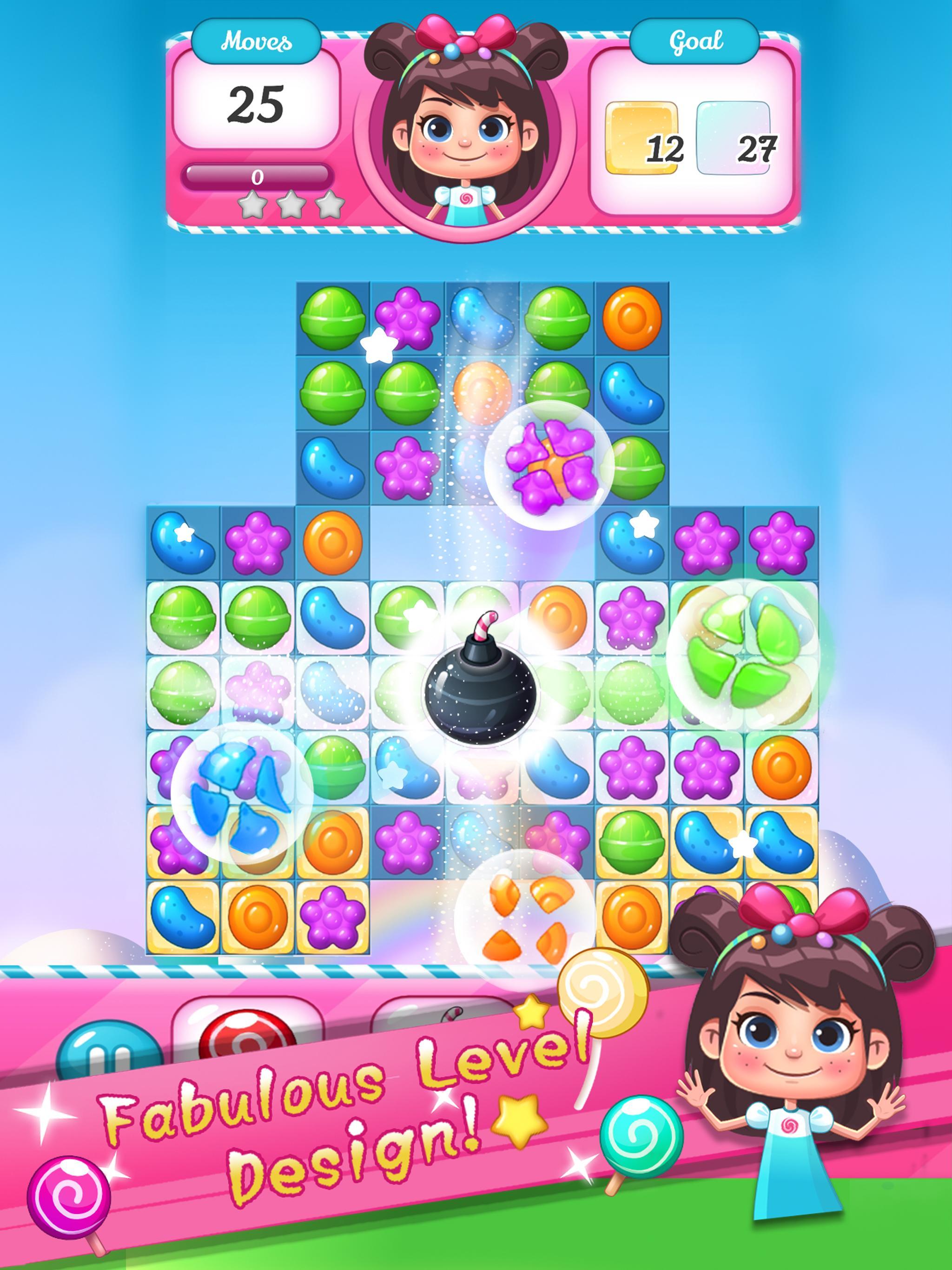 Colorful Sugar Bomb Game Screenshot