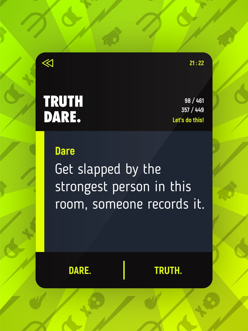 Truth Or Dare: Dirty 게임 스크린 샷