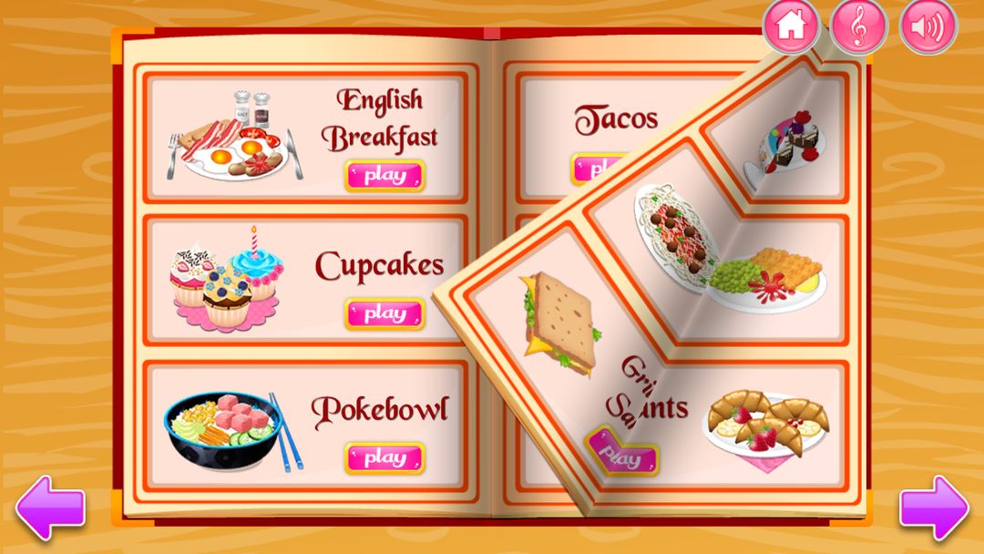 Screenshot of Cooking in the Kitchen game