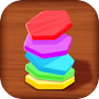 Wood Hexa Sort - Color Match