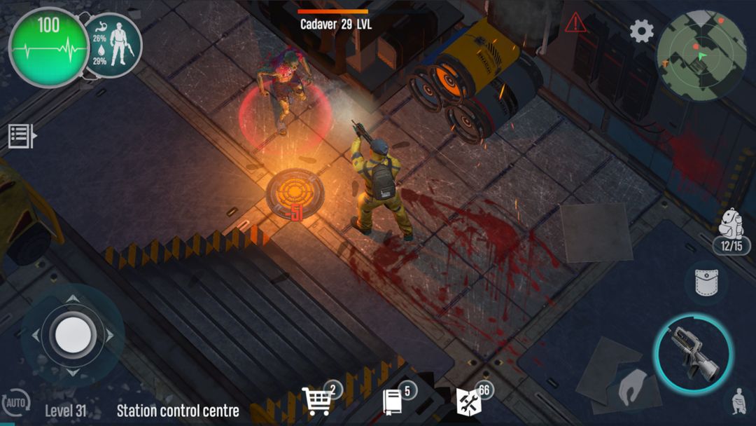 Zombie games - Survival point 게임 스크린 샷