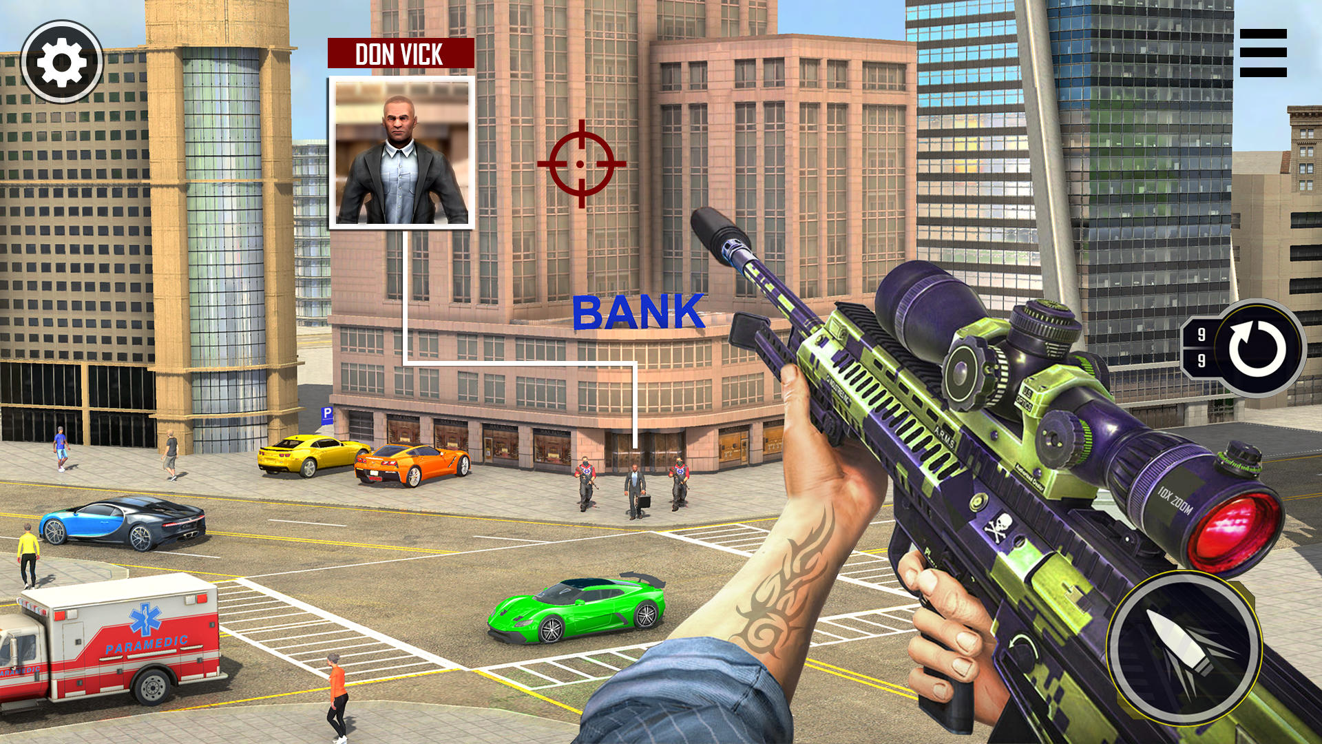 Sniper Games:Gun Shooting game 게임 스크린 샷