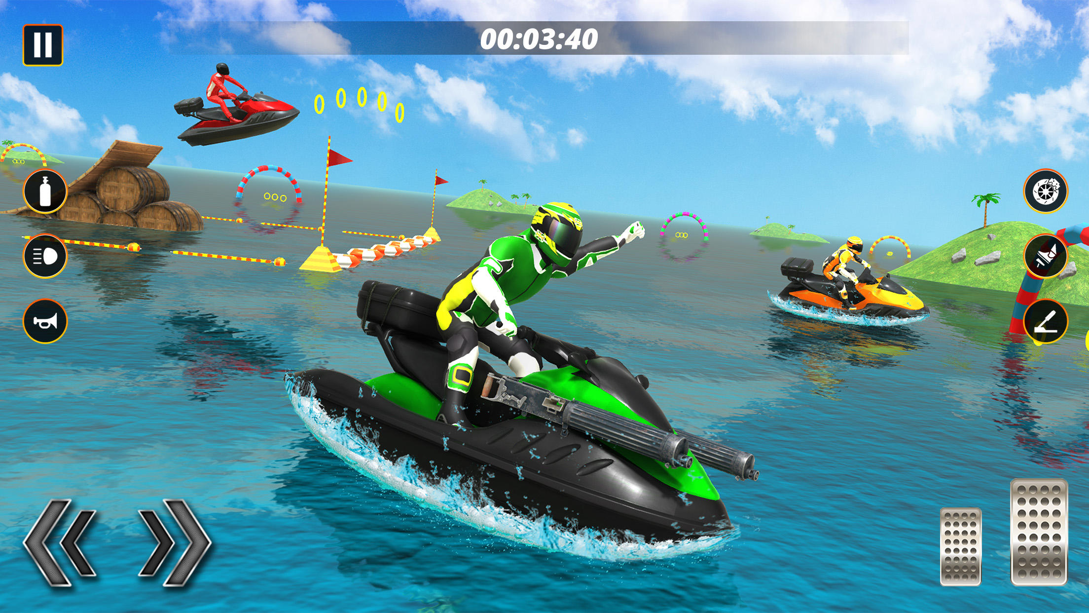 Escape Shark Game : Jet ski Driving New Boat Games for Android - Download