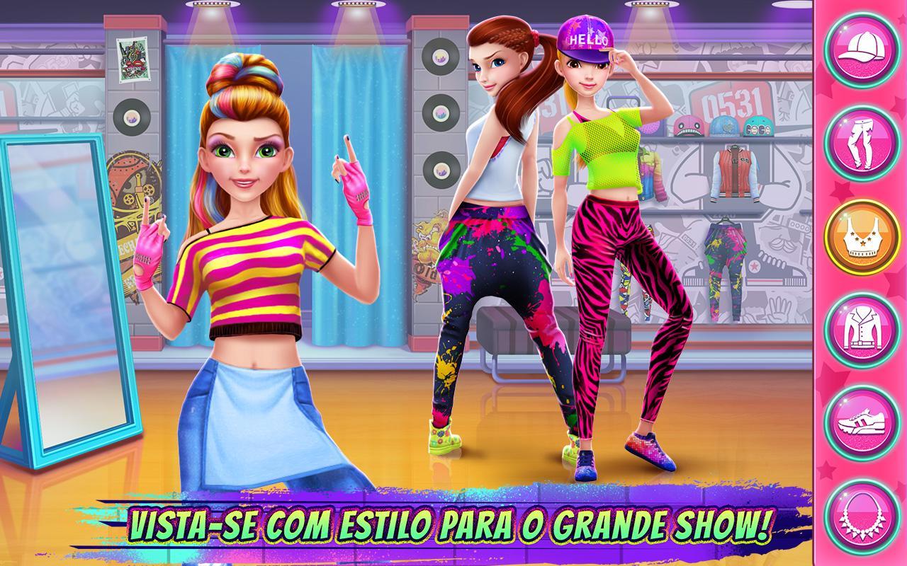 Captura de Tela do Jogo Escola de Dança de Hip Hop