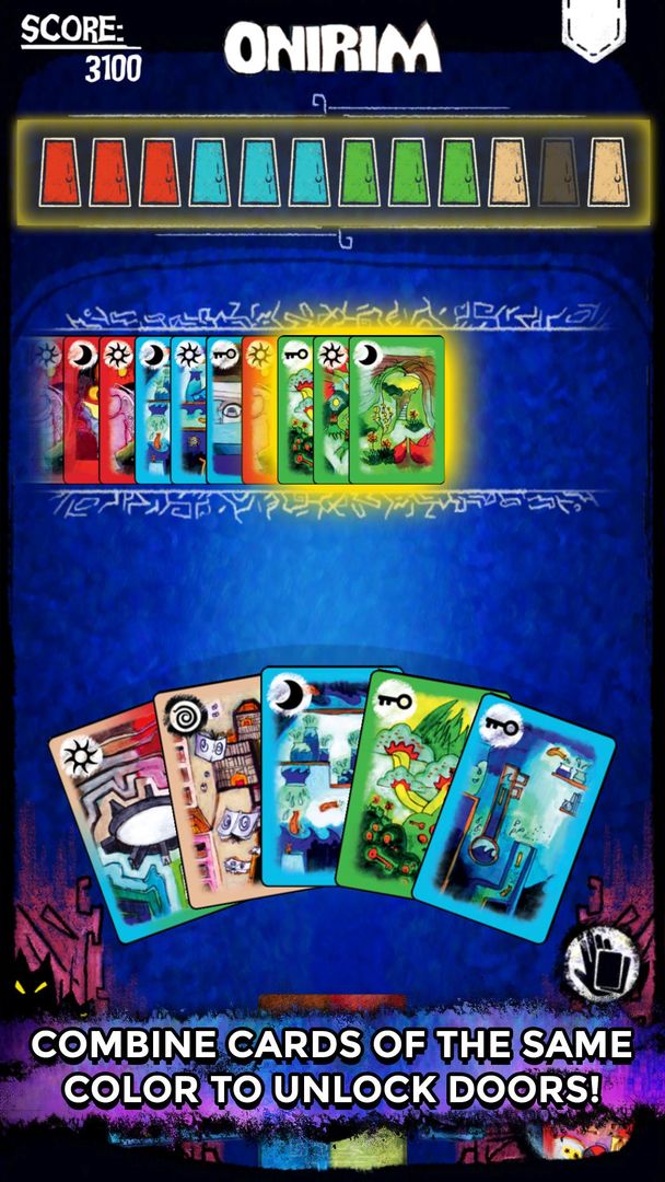 Onirim - Solitaire Card Game 게임 스크린 샷