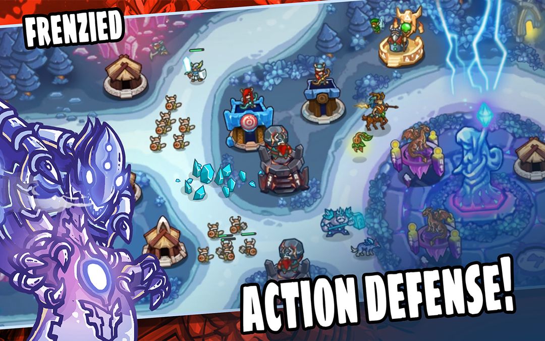 Kingdom Defense:  The War of E ภาพหน้าจอเกม