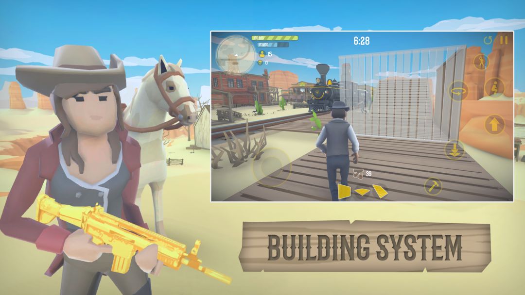 Screenshot of Red West Royale: Practice Editing