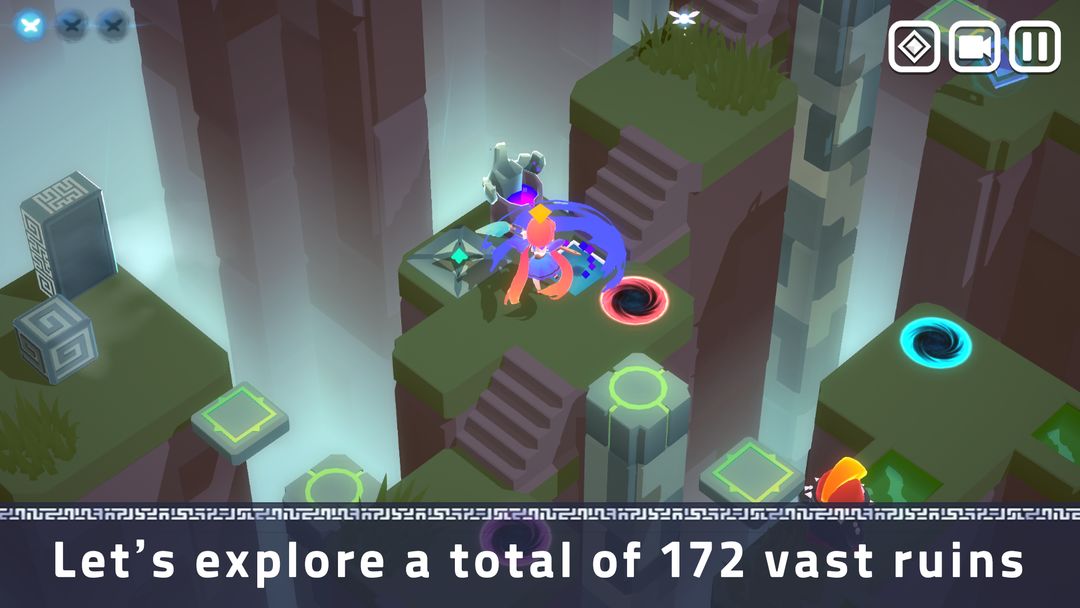 Screenshot of QV - A puzzle action adventure