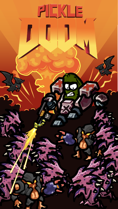 Pickle: Mighty Doom Survivor 게임 스크린샷