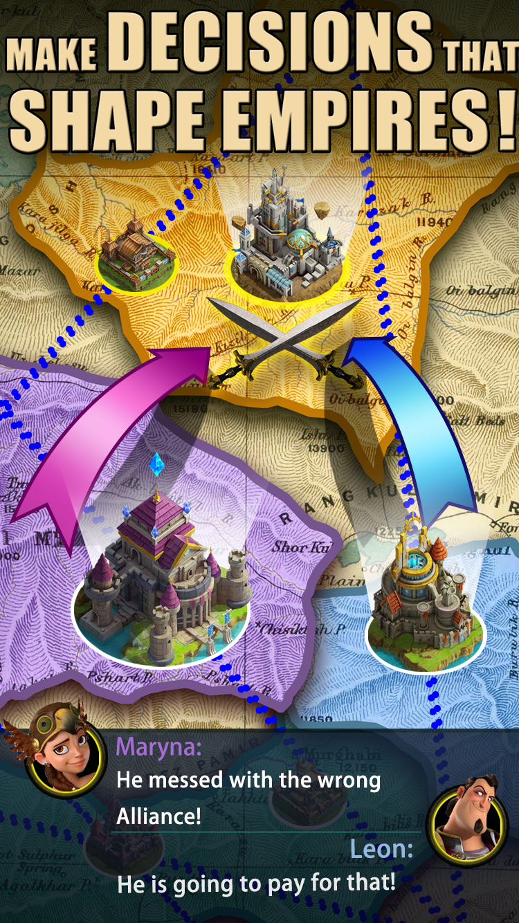 Captura de Tela do Jogo War Ages - Legend of Kings