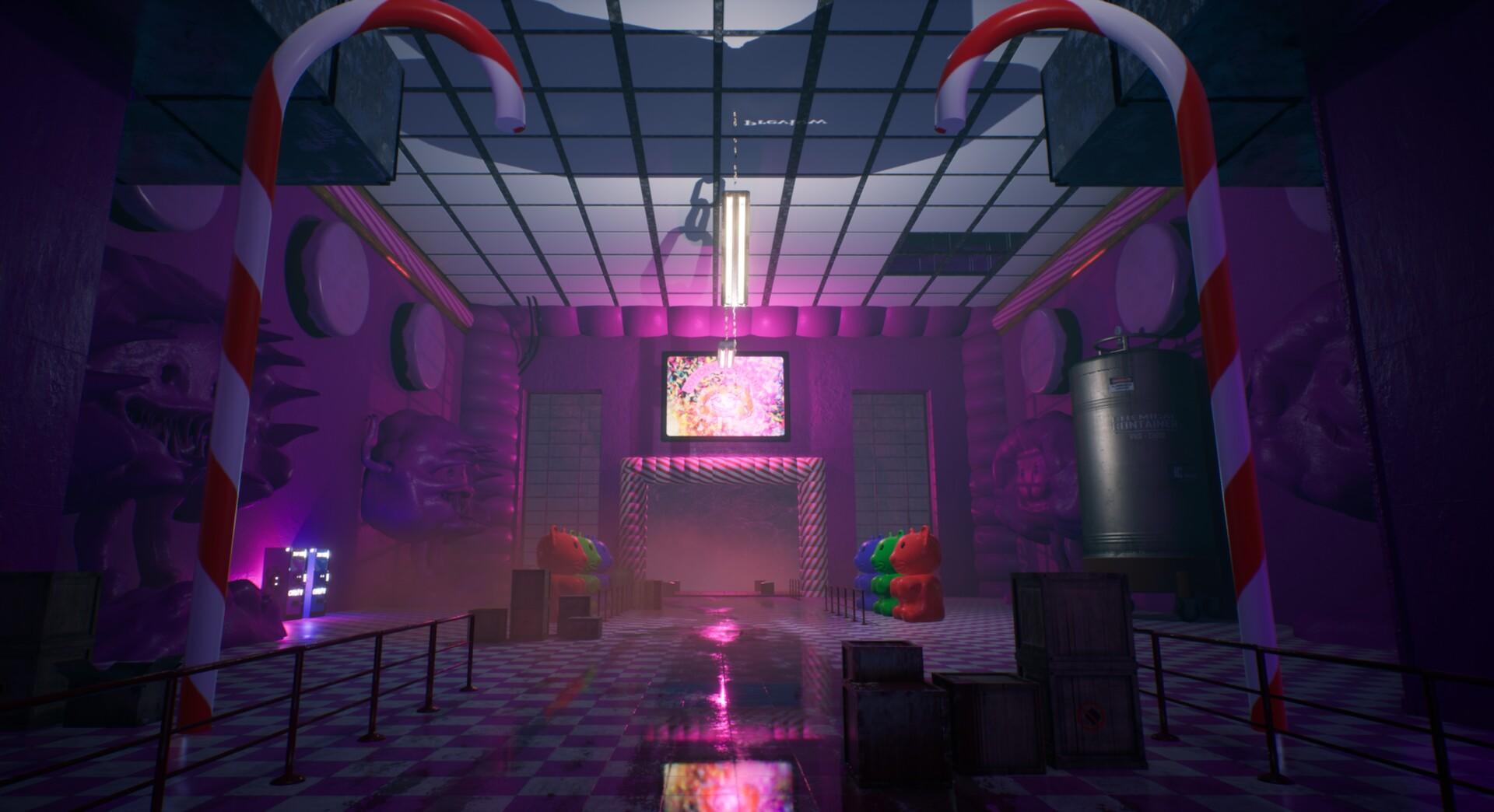 Cotton Candy's Terror Factory ภาพหน้าจอเกม