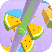 Fruit Helix Jumping Ball 3D