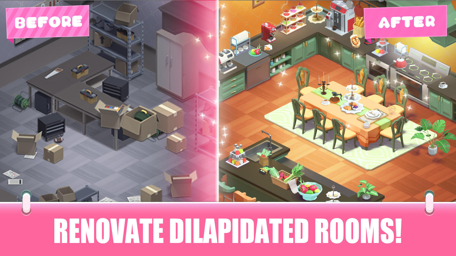 Merge Dream Mansion Renovate android iOSTapTap