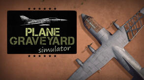 Screenshot of the video of Plane Graveyard Simulator