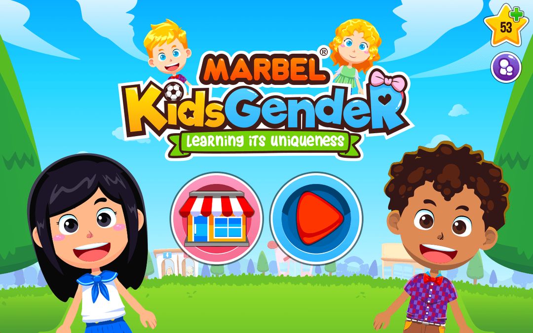 Marbel Gender - Boy and Girl ภาพหน้าจอเกม