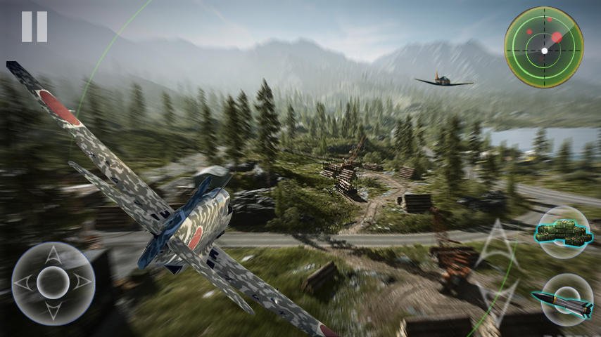 Air Combat - War Thunder ภาพหน้าจอเกม