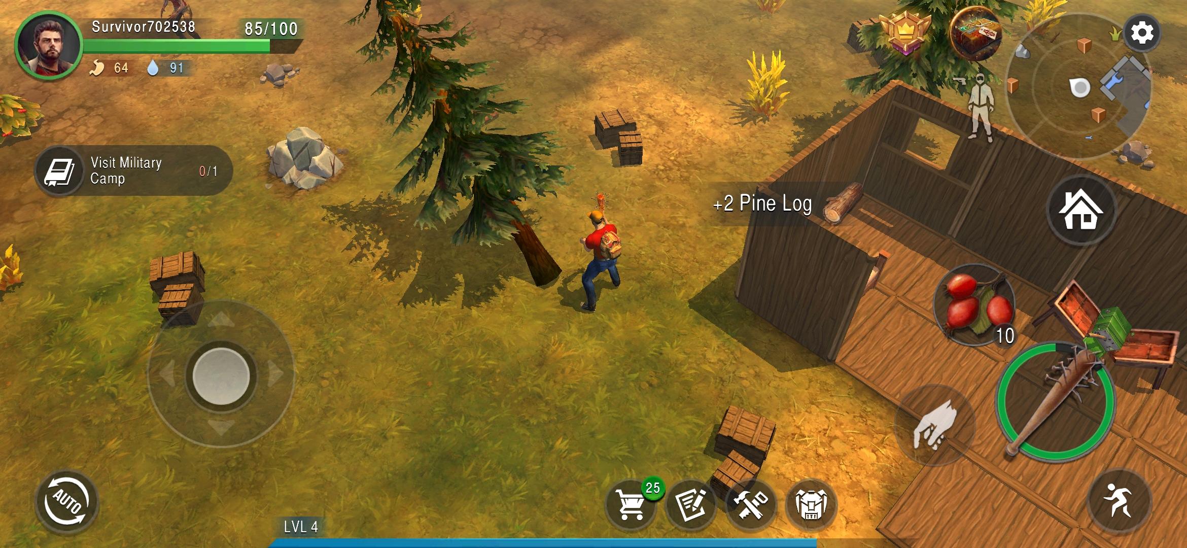 Live or Die: Zombie Survival Game Screenshot
