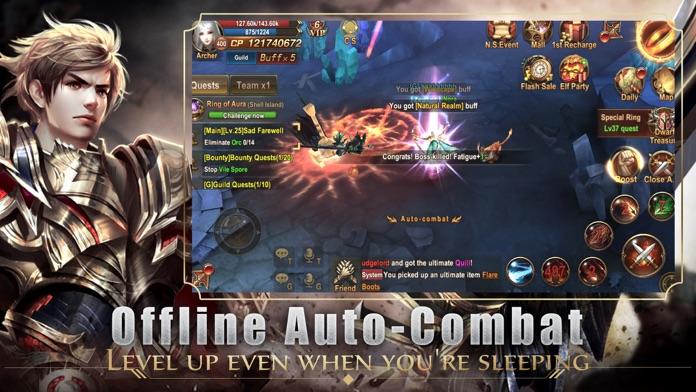 Blades and Rings Game Screenshot